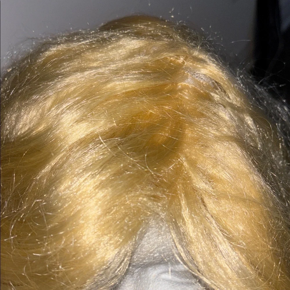 Blonde Barbie curly hair wig - Picture 4 of 14